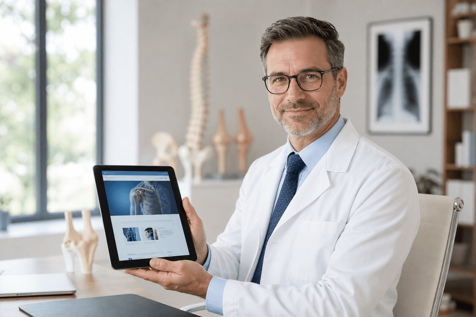 Search Console mostrando problemas de indexação em site médico